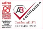 Logo ISO 13485 2016