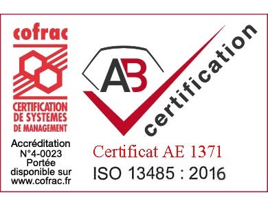 Logo ISO 13485 2016